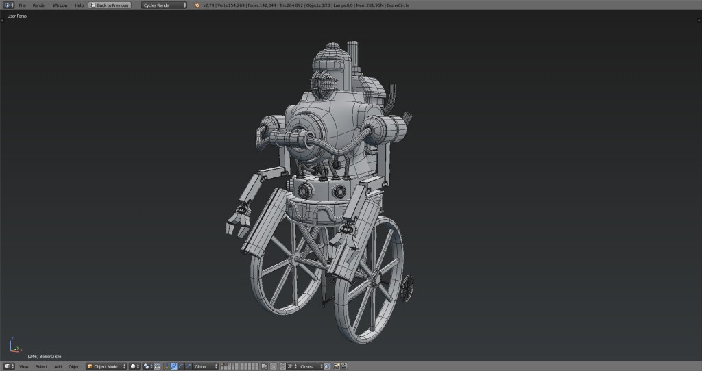 Steampunk Robot preview image 3